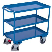 Carro com 3 plataformas metálicas - capacidade de 400 kg