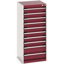 Armário de oficina Cubio SL-5512-10 com gavetas - Bott