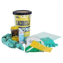 Brady - Kit antipoluição para ácidos de bateria,