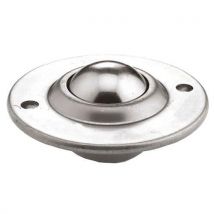 Esfera de movimentação com flange - fixação com 2 parafusos - capacidade de 8 a 12 kg