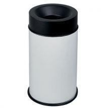 Cesto branco antifogo com tampa, de 50 L