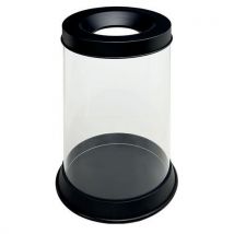 Caixote de lixo antifogo transparente de 80 L ou 110 L