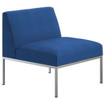 Módulo Astro 1 Lugar Tecido Azul - 70x70x74cm - Conforto e Estilo - Quadrifoglio