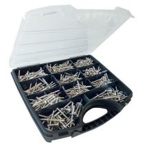 Caixa de Rebites Top Inox - Hardware Resistente e Durável - Degometal