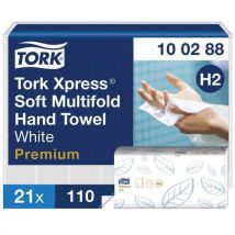 21 Toalhetes Tork Premium H2- Sobrepostos