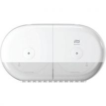 Tork - Distribuidor Duplo T9 Branco para Papel Higiénico SmartOne - Plástico - 22.1cm Altura