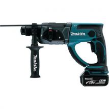 Martelo perfurador SDS-Plus de 18 V 5 Ah 20 mm - Makita