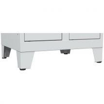 4 Unidades de Conjunto de 4 pés de metal para cacifo Vinco