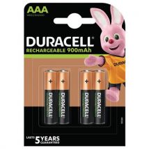 4 Unidades de Pilha recarregável Duracell Ultra 850 mAh AAA LR3 - conjunto de 4