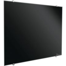 Legamaster - Quadro em vidro 90x120 cm preto, vidro de segurança,