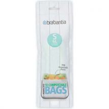Brabantia - Saco de lixo code s 6 l – 10 sacos compostáveis – brabantia,