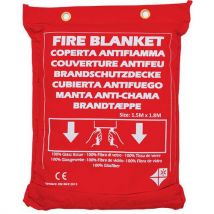 Cobertura Antifogo Fibra de Vidro 150x180cm - Proteção Segura contra Incêndio - PVS