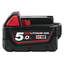 Baterias de 18 V, 5,0 Ah Red Lithium - Milwaukee