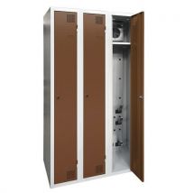 Cacifo com secagem para indústria limpa - 1 a 4 colunas - Com base - Akaze