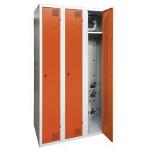Cacifo com secagem para indústria limpa - 1 a 4 colunas - Com base - Akaze