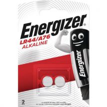 Pilha alcalina multifunções para calculadoras, relógios, entre outros - LR44 - conjunto de 2 - Energizer