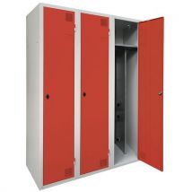 Cacifo com secagem para indústria suja - 1 a 3 colunas - Com base - Akaze