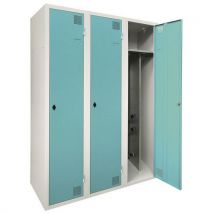 Cacifo com secagem para indústria suja - 1 a 3 colunas - Com base - Akaze