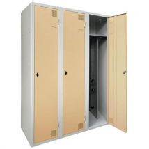 Cacifo com secagem para indústria suja - 1 a 3 colunas - Com base - Akaze