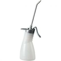 Bureta de oficina branca com bico rígido - PE - 200 ml - Pressol