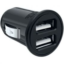 Minicarregador-isqueiro universal com 2 entradas USB - Moxie