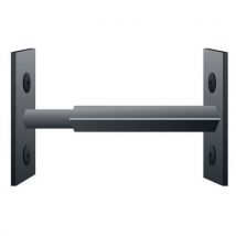 Barra de Segurança Telescópica para Janela - Preto 55-103cm - Aço Resistente - 5 Anos Garantia - Mottez