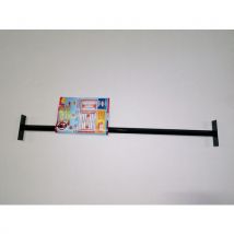 Barra de Segurança Telescópica para Janela - Preto 99-188cm - Aço Resistente - 5 Anos Garantia - Mottez