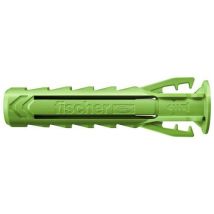 Bucha SX Plus Verde 6x30mm - Nylon Multimaterial - 90 Peças - Eco-responsável - Fischer