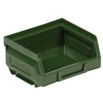 Caixa de Bico Kangourou Verde 0.4L - Conjunto 100 Unidades - Polietileno Reciclável - Organização - Manutan Expert