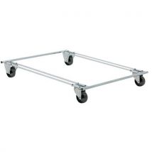 Plataforma móvel para meia-palete de 600x400 mm - capacidade de 500 kg