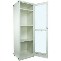 Trionyx - Armário de laboratório com 1 porta envidraçada,