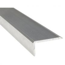 Perfil de Degrau Angular Alumínio 33x20mm 3m - Acessibilidade e Segurança - Wattelez