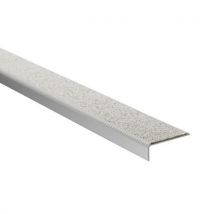 Perfil de Degrau Angular Mineral Cinzento Claro 62x30mm - Acessibilidade e Segurança - Wattelez