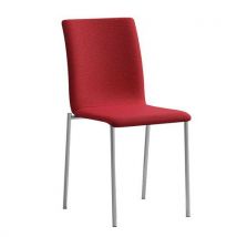 Perfecta - Cadeira de receção pro g – vermelho – conjunto de 2,
