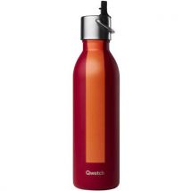 Qwetch - Garrafa isotérmica romã – qwetch active 600 ml,