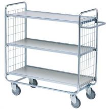 Carro com 3 plataformas - capacidade de 200 kg