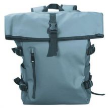 Mochila Eco Urbana Azul - Compartimento para Portátil 15,6" - 57% Reciclada - Sign