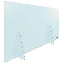 Divisória de proteção transparente para mesa - Desq