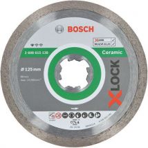 Bosch - Discos x-lock diamantados std ceramic 125 mm,