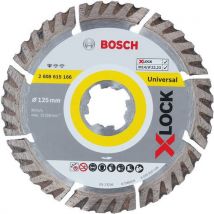 Bosch - Discos x-lock diamantados std universal 125 mm,