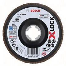 Bosch - Prato de Lamela XLock 125mm G80 para Metal - Corte Eficiente