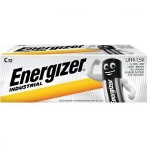 Energizer - Pilha alcalina industrial c/lr14 – conjunto de 12,
