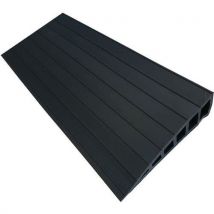 Wattelez - Rampa de acesso – 150x40x1000 mm – preto,