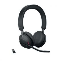 Jabra - Auscultadores com fios evolve2 65 duo usb-a ms + link 380a,