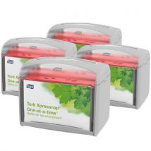 Tork - Distribuidor de Guardanapos para Mesa N4 Signature Cinzento - PVC - 20x14.1x16.9cm