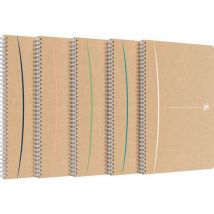 Oxford - Caderno recicl. Oxford touareg 210x297 180p/90 g q5/5 sort.,