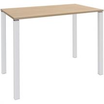 Simmob - Mesa alta 4 pés (lxaxp)120x105x60 cm – carv. Claro/pés br.,