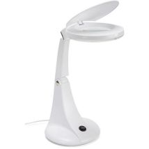 Candeeiro LED com Lupa 3 e 12 Dioptrias - 560 lm - A+++ - 1.75x Ampliação - Velamp