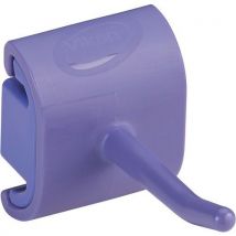Vikan - Suporte parede higiénico – gancho simples – 4,15 cm – viol.,