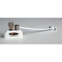 Jackloc - Disp. Semiaber. De janela com cabo com chave – branco – pro5,